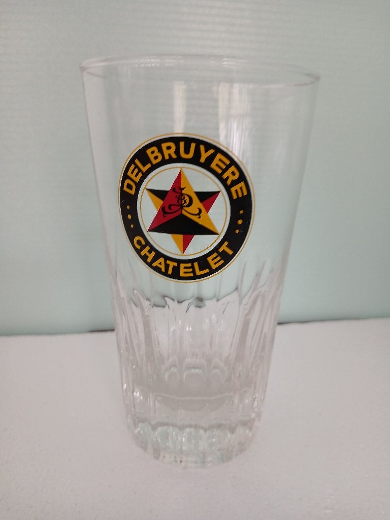 Ancien verre  DELBRUYERE CHATELET en parfait état, Enlèvement ou Envoi, Comme neuf, Verre ou Verres, Autres marques