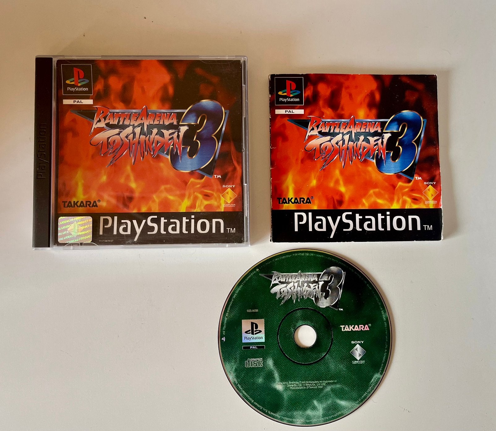 Battle arena toshinden 3, Games en Spelcomputers, Ophalen, Zo goed als nieuw