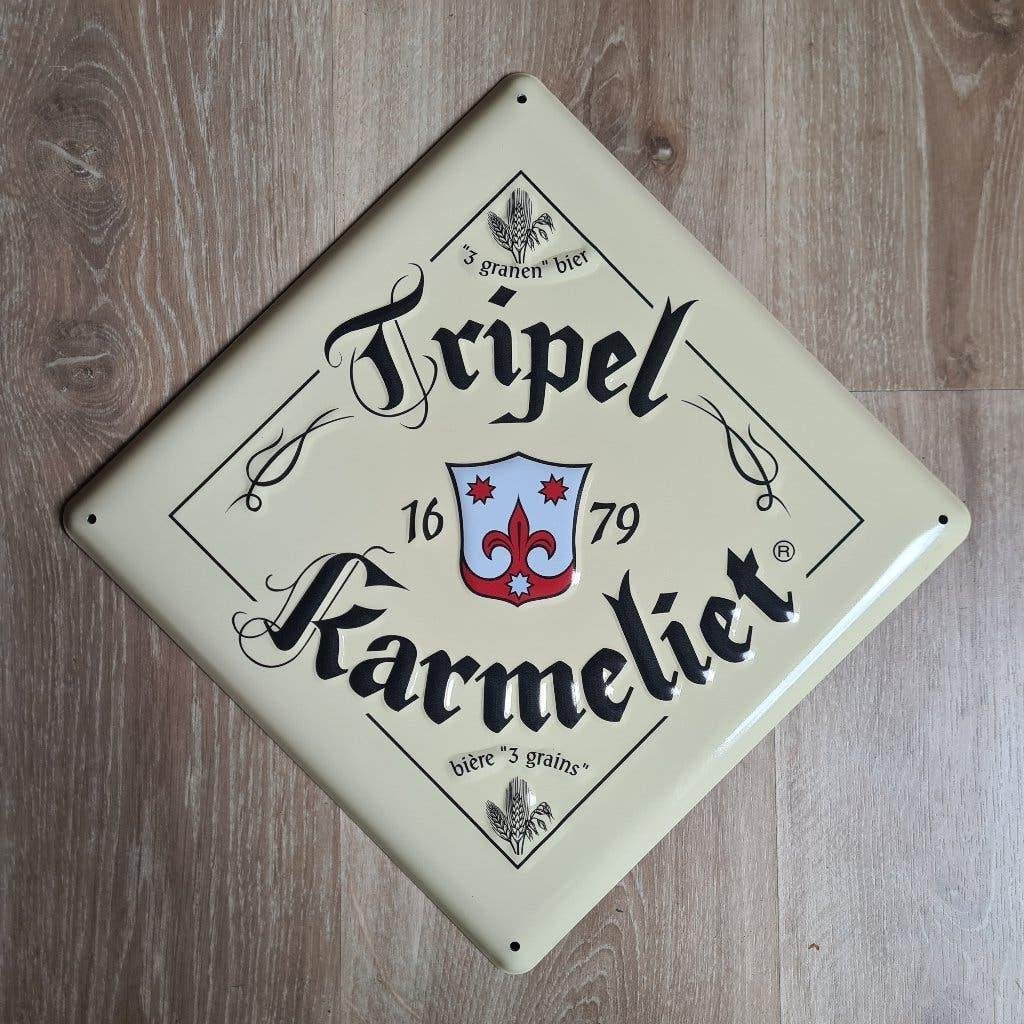 Panneau d'affichage Karmeliet Tripel, Enlèvement ou Envoi, Panneau publicitaire