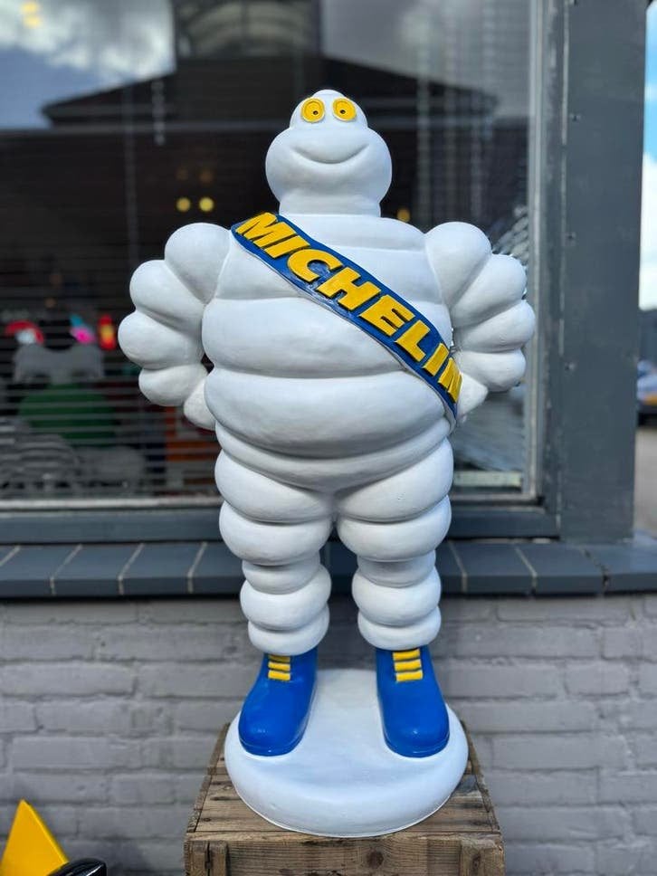Grote Michelin Bibendum Beeld - Decoratie Garage/Mancave