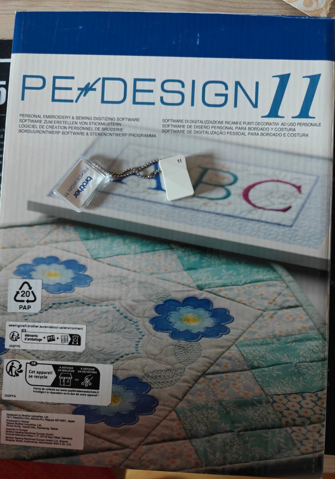 PE Design 11, Hobby en Vrije tijd, Borduren en Borduurmachines, Ophalen, Borduurmachine