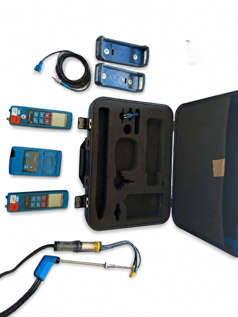 Kit AFRISO EUROLYZER – 2 analyseurs de combustion, Bricolage & Construction, Enlèvement, Utilisé, Moins de 150 ampères, Autres types