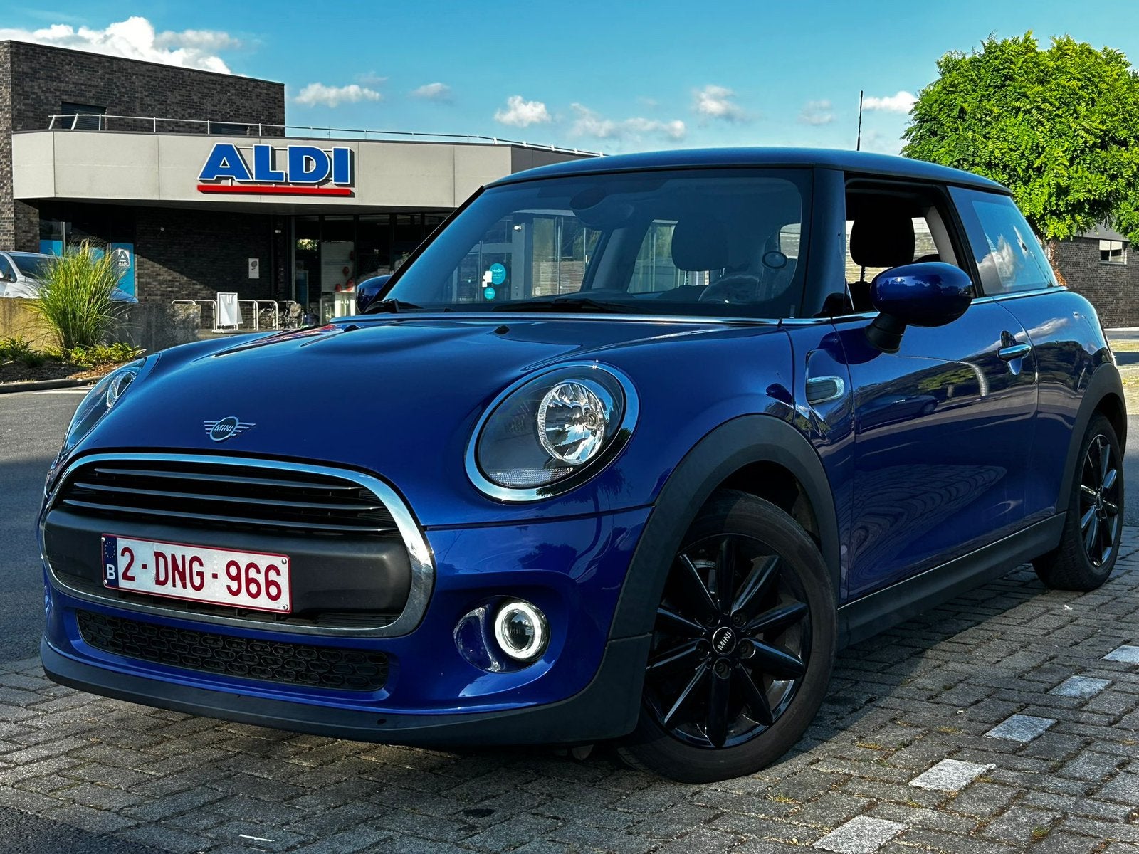Mini One, Auto's, Voorwielaandrijving, Stof, Zwart, 4 cilinders