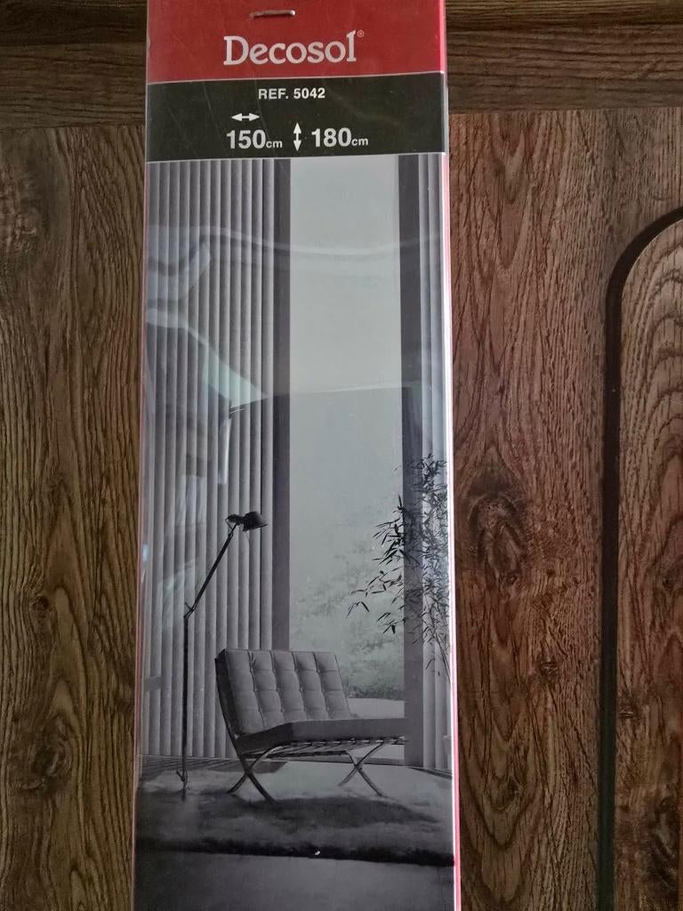 DECOSOL store lamelles pvc 150X180, Neuf, 100 à 150 cm, Blanc, 150 à 200 cm