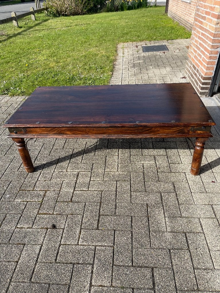 Table salon + table d’appoint, 100 à 150 cm, Enlèvement, Utilisé, 50 à 100 cm
