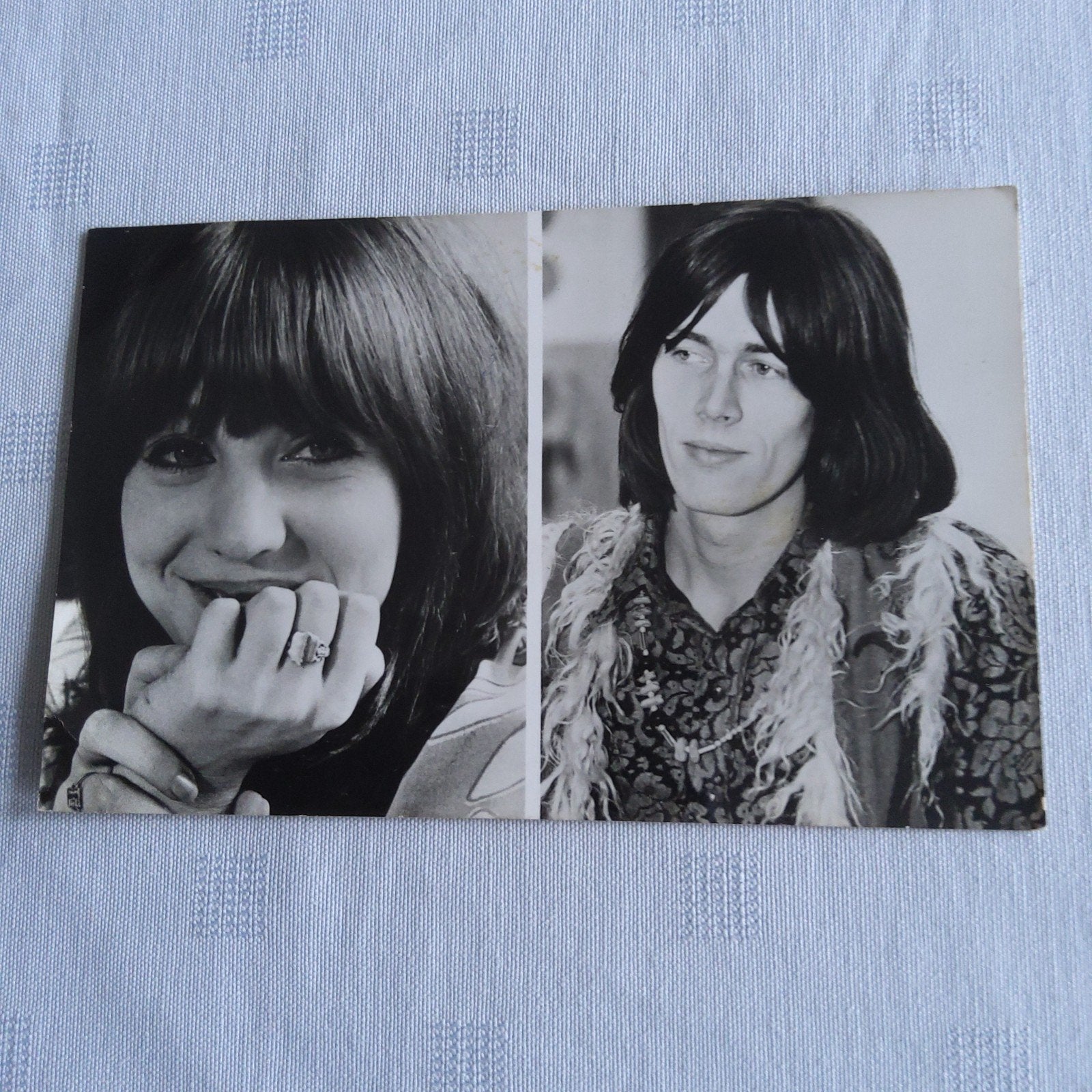 Elly en Rikkert. Gesigneerde fotopostkaart jaren 60, Ophalen, Gesigneerd