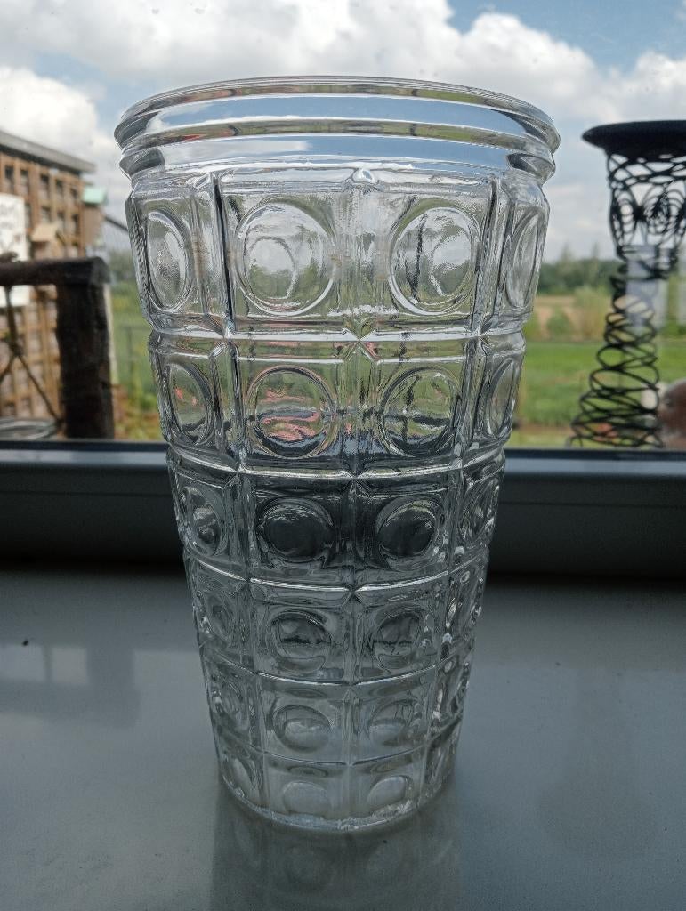 Divers vases vintage en verre ou en cristal, Enlèvement ou Envoi