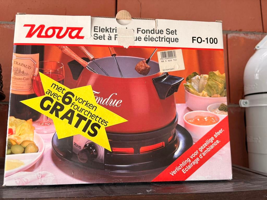 Elektrische Fondue Set, Enlèvement, Comme neuf