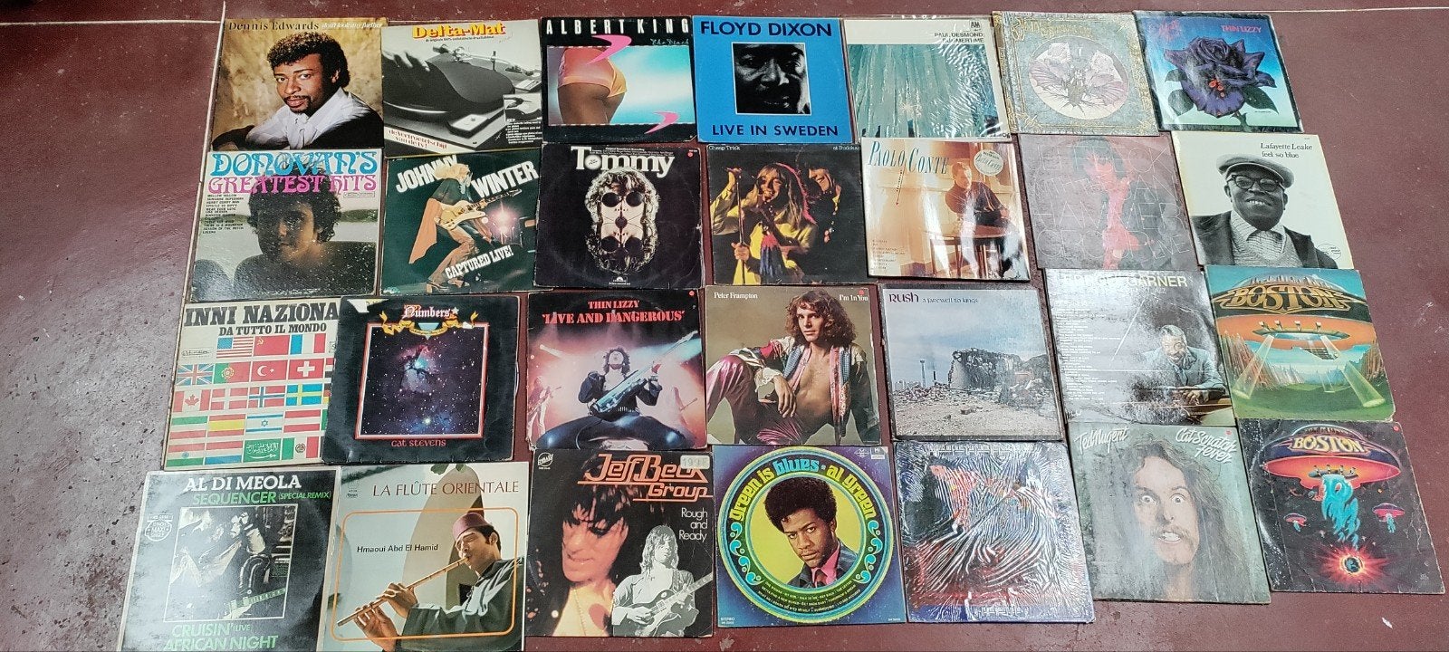Collectie vinyl platen LP = 1 EUR per plaat jazz pop, Ophalen