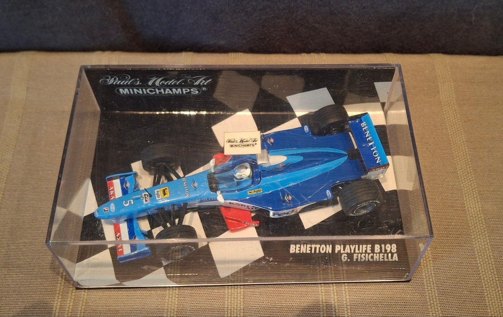 schaalmodel Benetton formule1, Verzamelen, Ophalen