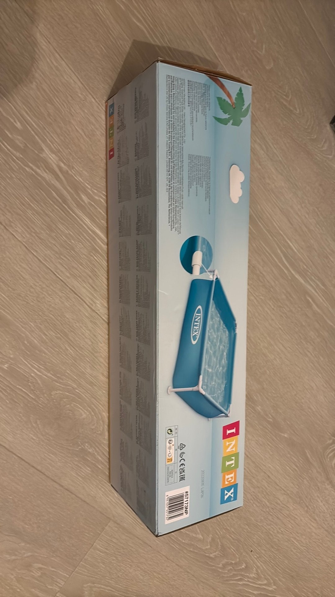Intex zwembad 1,22m x 1,22m x 30cm voor kinderen, Tuin en Terras, Zwembaden, Ophalen, Zo goed als nieuw