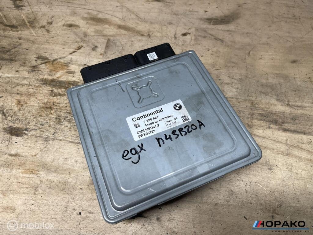 ECU / Motorcomputer BMW 3 serie e9x 7599881 | MSD81.2, Autos : Pièces & Accessoires, Enlèvement ou Envoi, Einsteinlaan 5, rijswijk