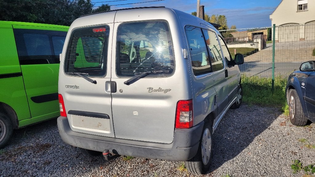 citroen berlingo 1.4i 2009 AL GEKEURD ROOS FORM AIRCO TREKHK, Auto's, Voorwielaandrijving, 4 cilinders, 6 deurs, Zilver of Grijs