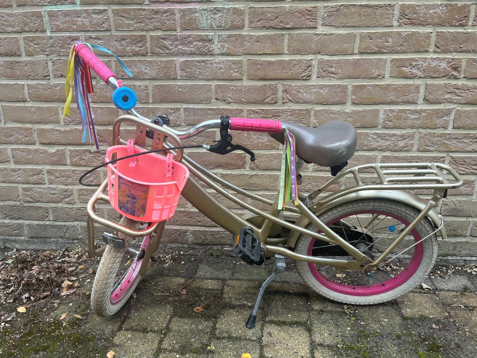 Kinderfiets 16 inch, Fietsen en Brommers, Ophalen, Gebruikt, 16 inch