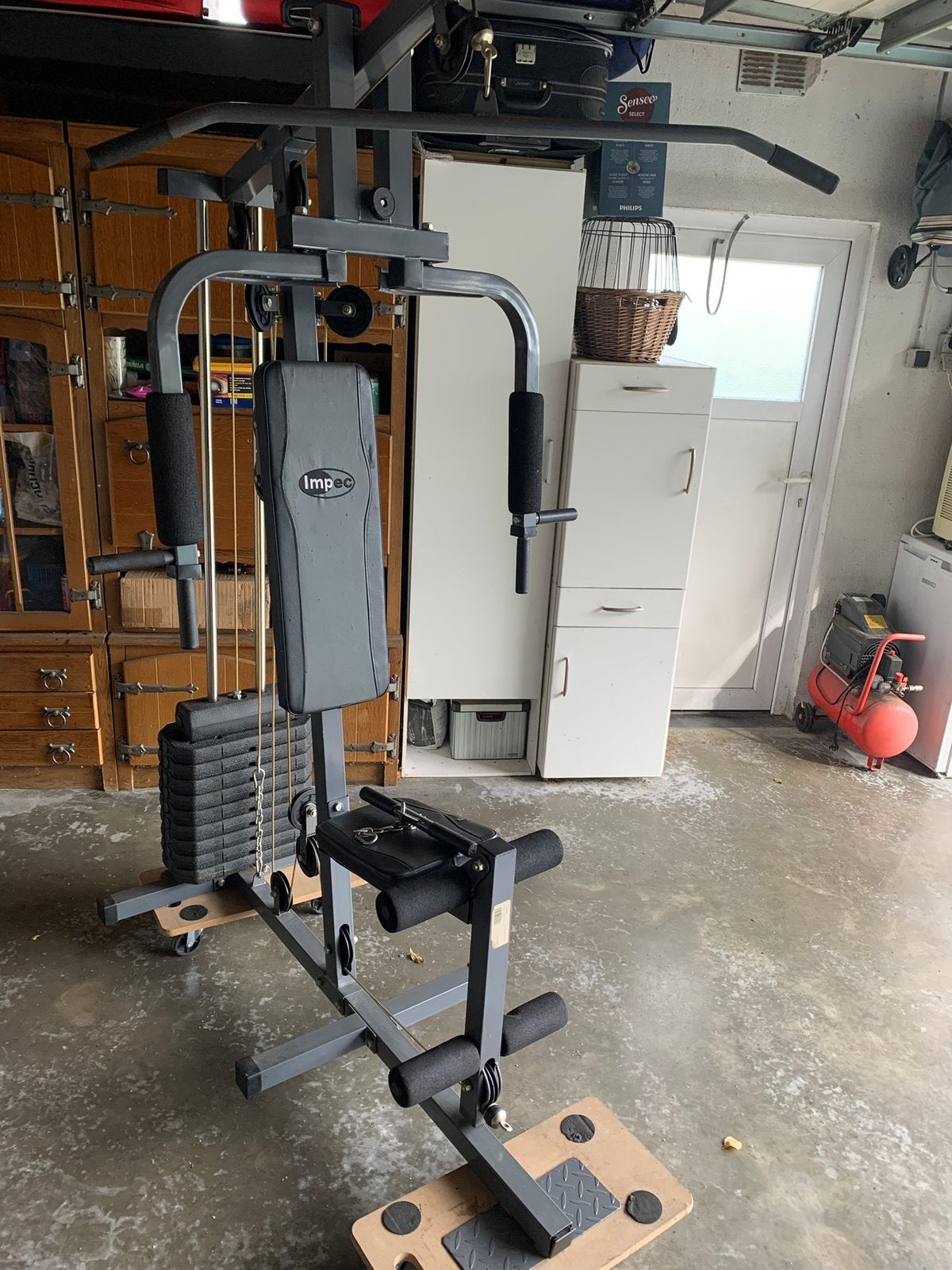 Fitness apparaat, Sport en Fitness, Fitnessapparatuur, Ophalen, Zo goed als nieuw, Metaal, Krachtstation