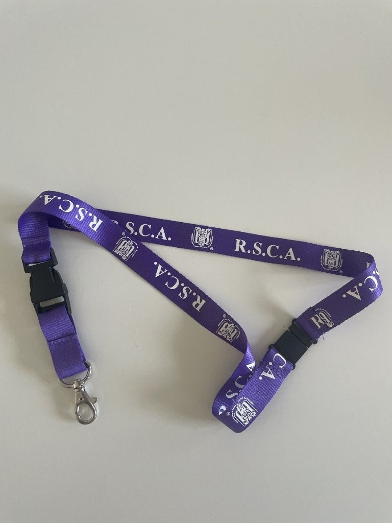 Lanyard Royal Sporting Club Anderlecht (RSCA), Collections, Enlèvement ou Envoi, Neuf, Autres types
