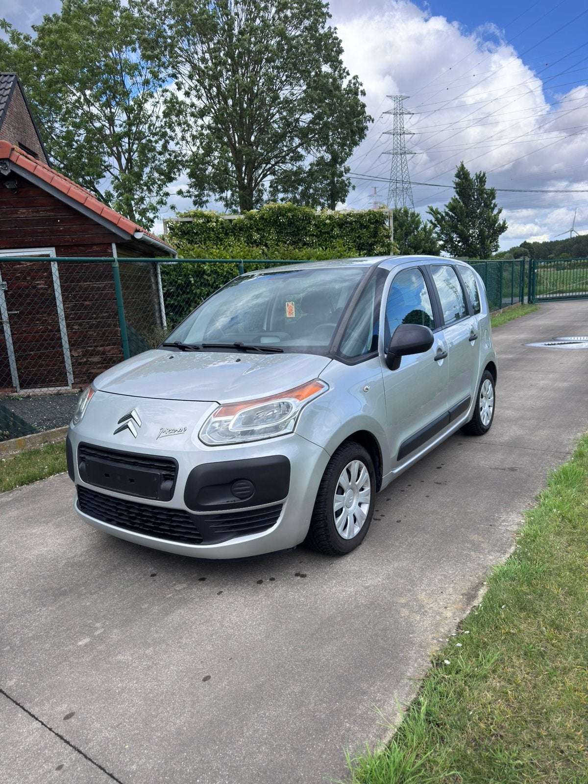 Cietroen C3 Picasso 1.4 VRTI met keuring voor verkoop 2350 E, Auto's, Citroën, Euro 5, Zwart, 4 cilinders, Electronic Stability Program (ESP)