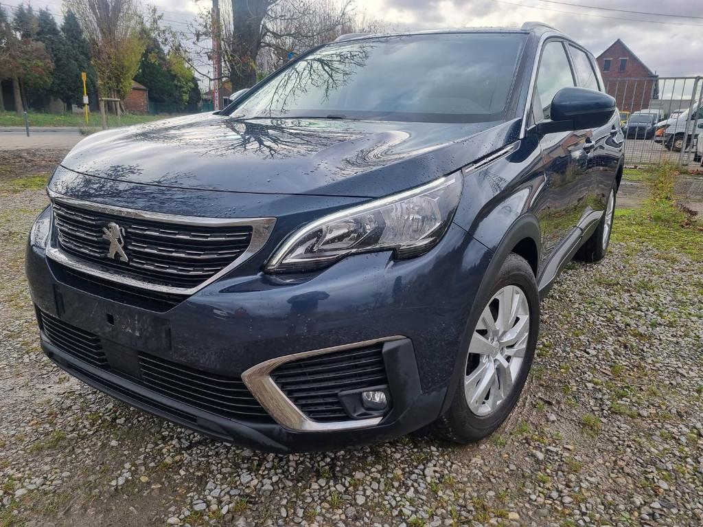 Peugeot 5008 2018 1.6hdi 115cv euro6 Virtual cockpit Gps AC, Euro 6, Entreprise, 7 places, Boîte manuelle