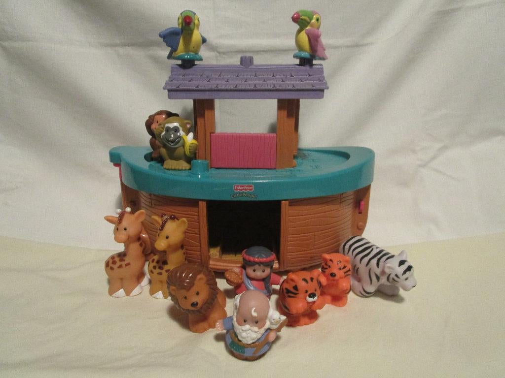 Fisher Price Little People: De ark van Noach, Kinderen en Baby's, Speelgoed | Fisher-Price, Ophalen of Verzenden, Gebruikt, Auto of Voertuig