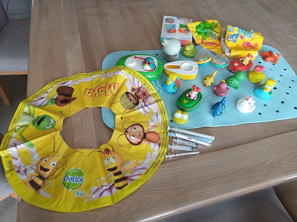 Anti-slip badmat, zwembandjes en badspeelgoed, Kinderen en Baby's, Ophalen, Gebruikt, Zwembandjes, Intex