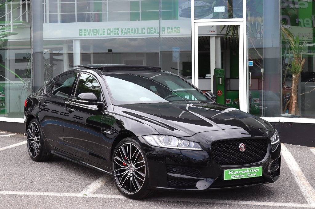 JAGUAR XF 2.0D 163CV R-SPORT TOIT PANO GPS CAMERA XENON FULL, Cuir, Achat, Entreprise, Détection des panneaux routiers