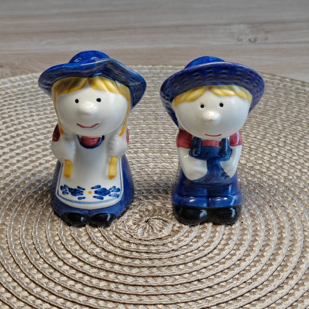 Salière et poivrière vintage de style fermier, Envoi, Utilisé