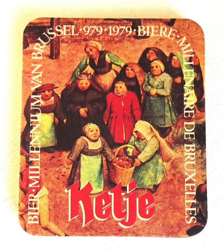 bierviltjes van Ketje bier, Verzamelen, Biermerken, Ophalen, Nieuw, Viltje(s)