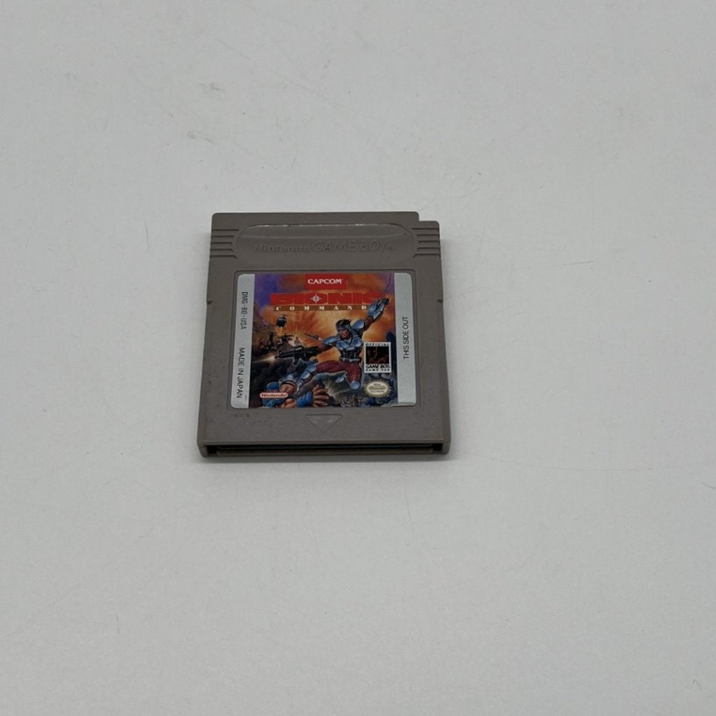 NINTENDO Gameboy Game - Bionis commando, Consoles de jeu & Jeux vidéo, Jeux | Nintendo Game Boy, Enlèvement ou Envoi, 1 joueur