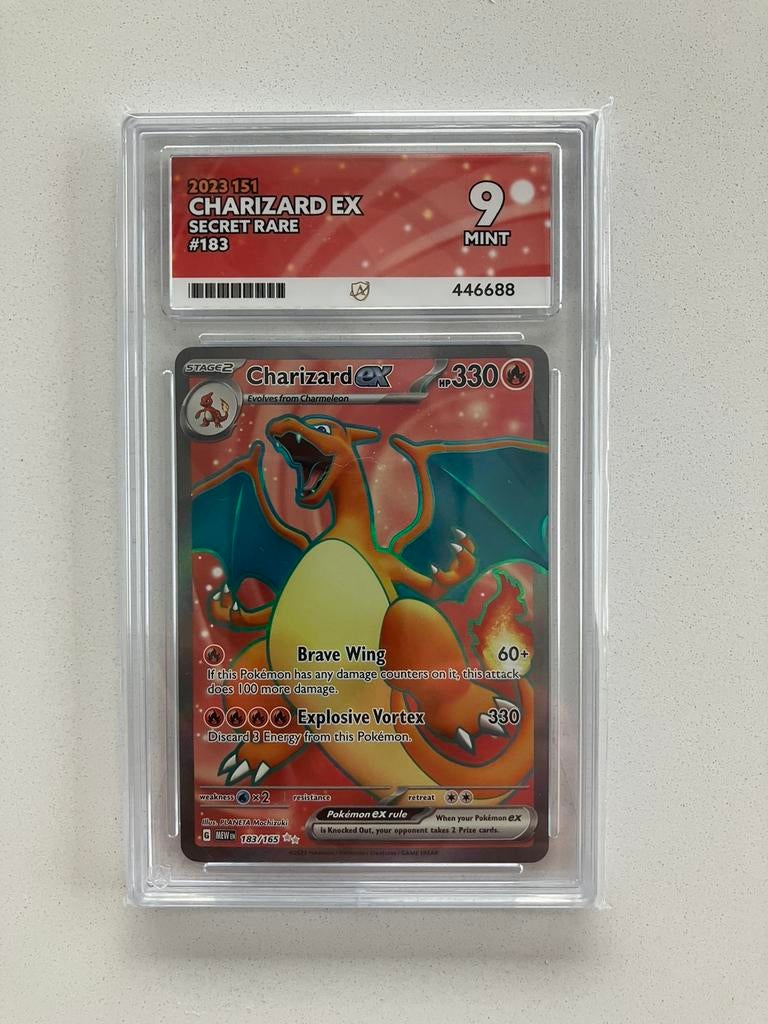 Charizard ex ( MEW 183) - ACE 9, Ophalen of Verzenden, Nieuw