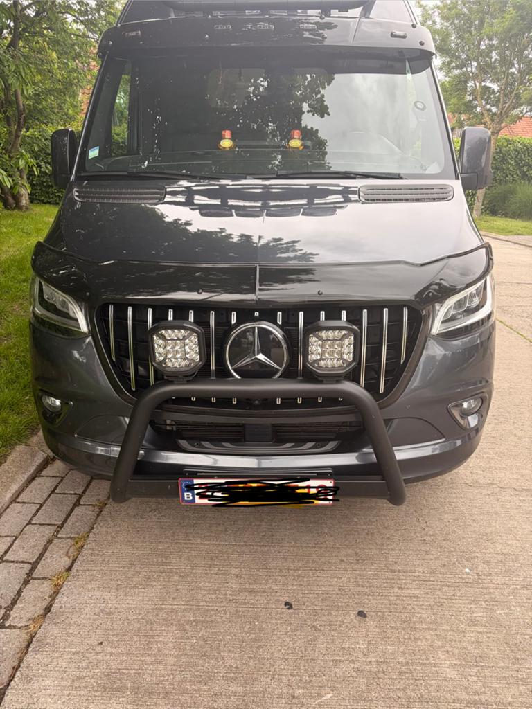 BULLBAR ZWART POEDERLAK, Ophalen