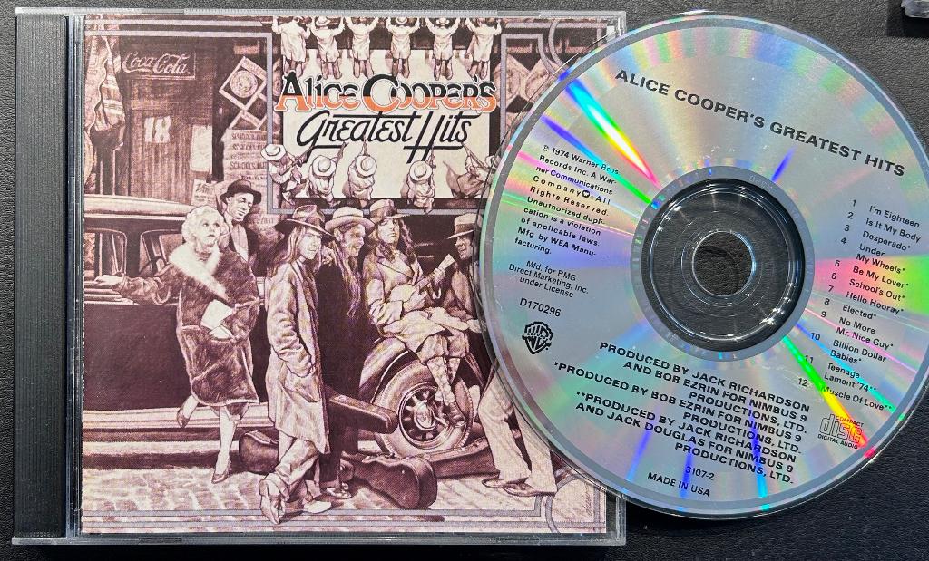 ALICE COOPER - Greatest hits ( CD ), Verzenden, Zo goed als nieuw, Poprock