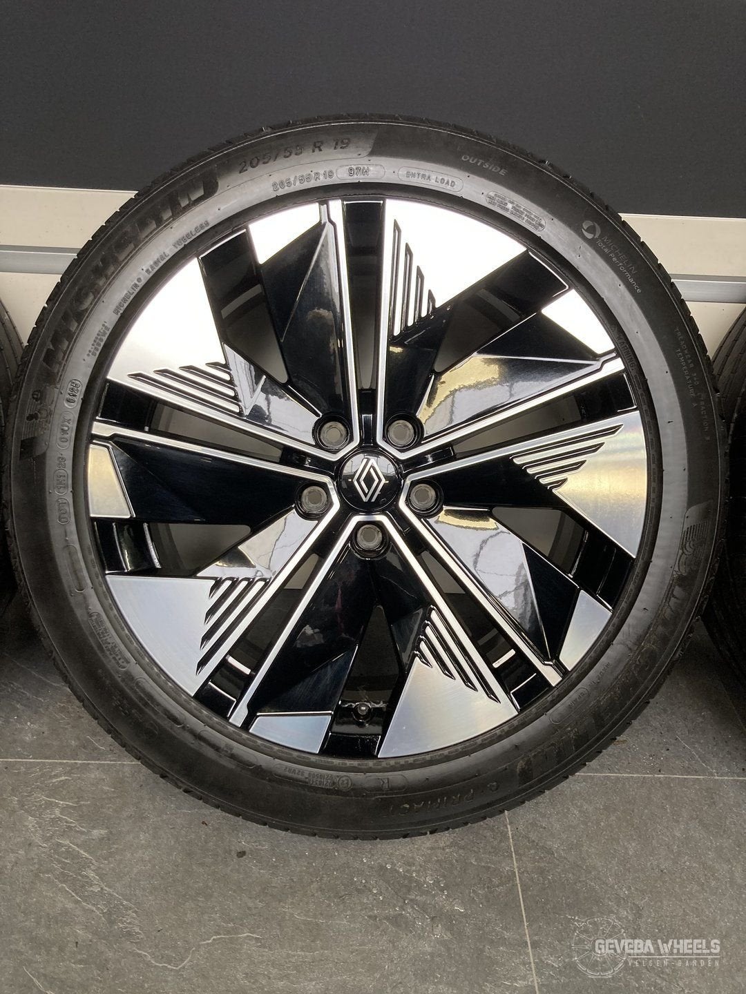 19” originele Renault Scenic E-tech velgen + banden 5x114.3, Pneus et Jantes, Véhicule de tourisme, Pneus été, -