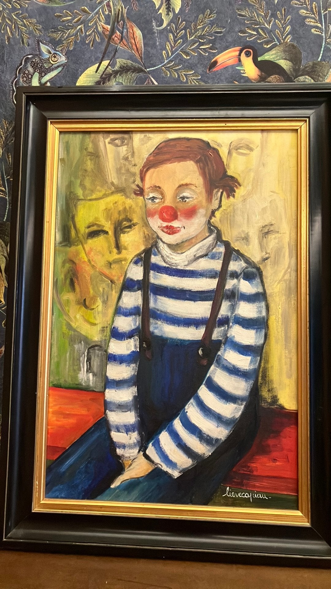 Kunstwerk lieve capiau, Enlèvement