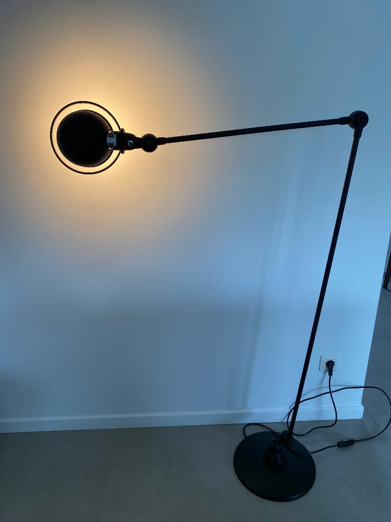 Jieldé Loft Leeslamp – Zwart Industrieel Design, Comme neuf, Enlèvement, 100 à 150 cm, Métal