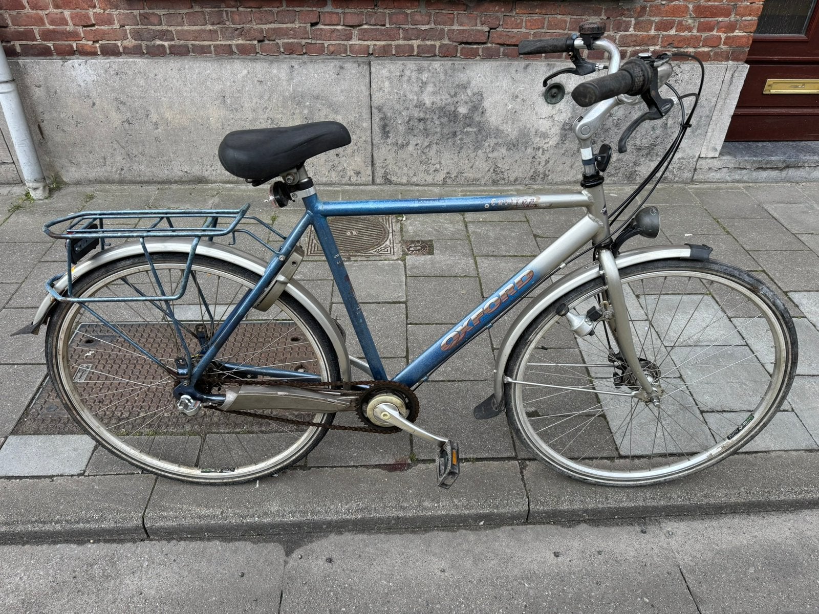 Oxford Carlton Heren Fiets, Fietsen en Brommers, Gebruikt, Versnellingen, Schijfrem, 53 tot 57 cm