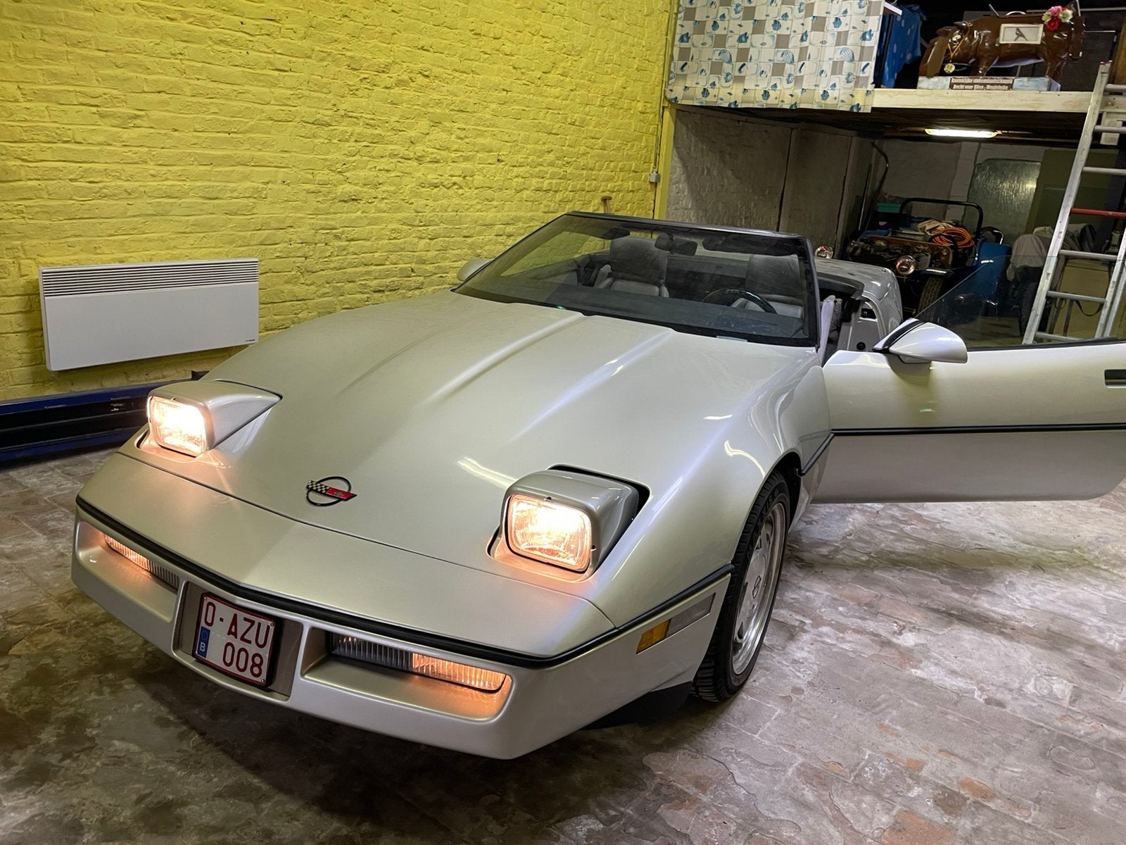Corvette C4, Autos, Chevrolet, Cuir, Argent ou Gris, Achat, 2 portes