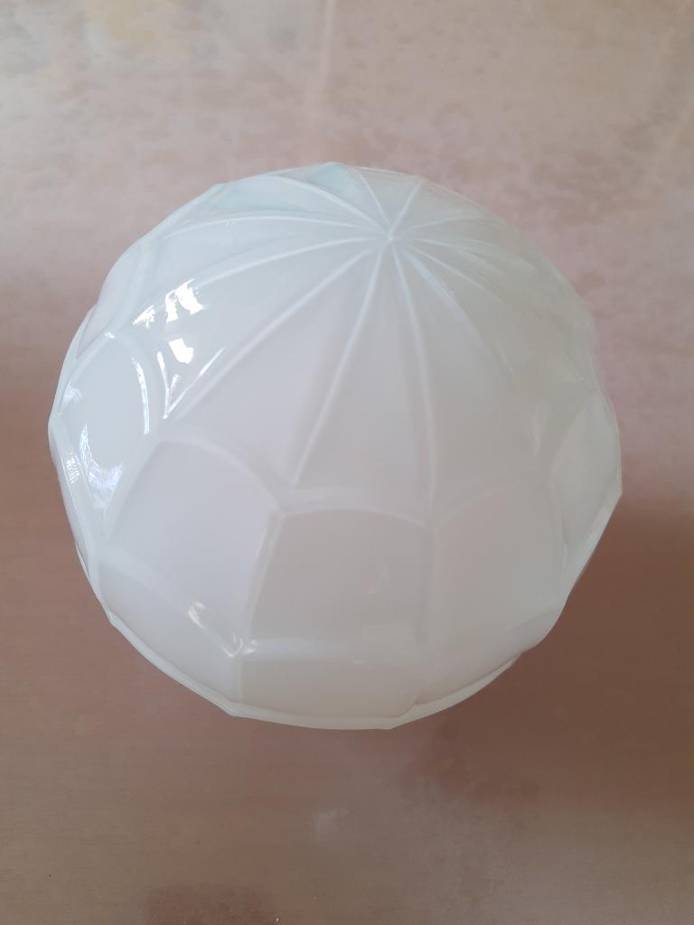 Witte Thabur art deco plafondlamp, Ophalen of Verzenden, Gebruikt