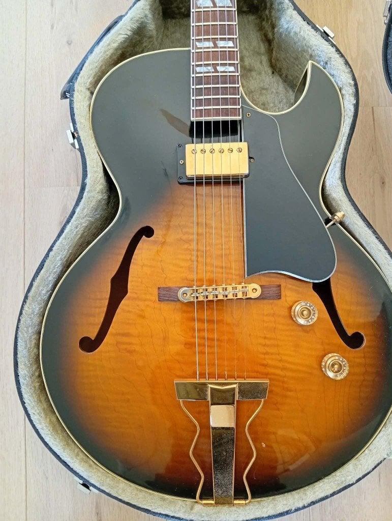 Gibson Herb Ellis ES 165 1997, Musique & Instruments, Enlèvement, Utilisé, Hollow body, Gibson