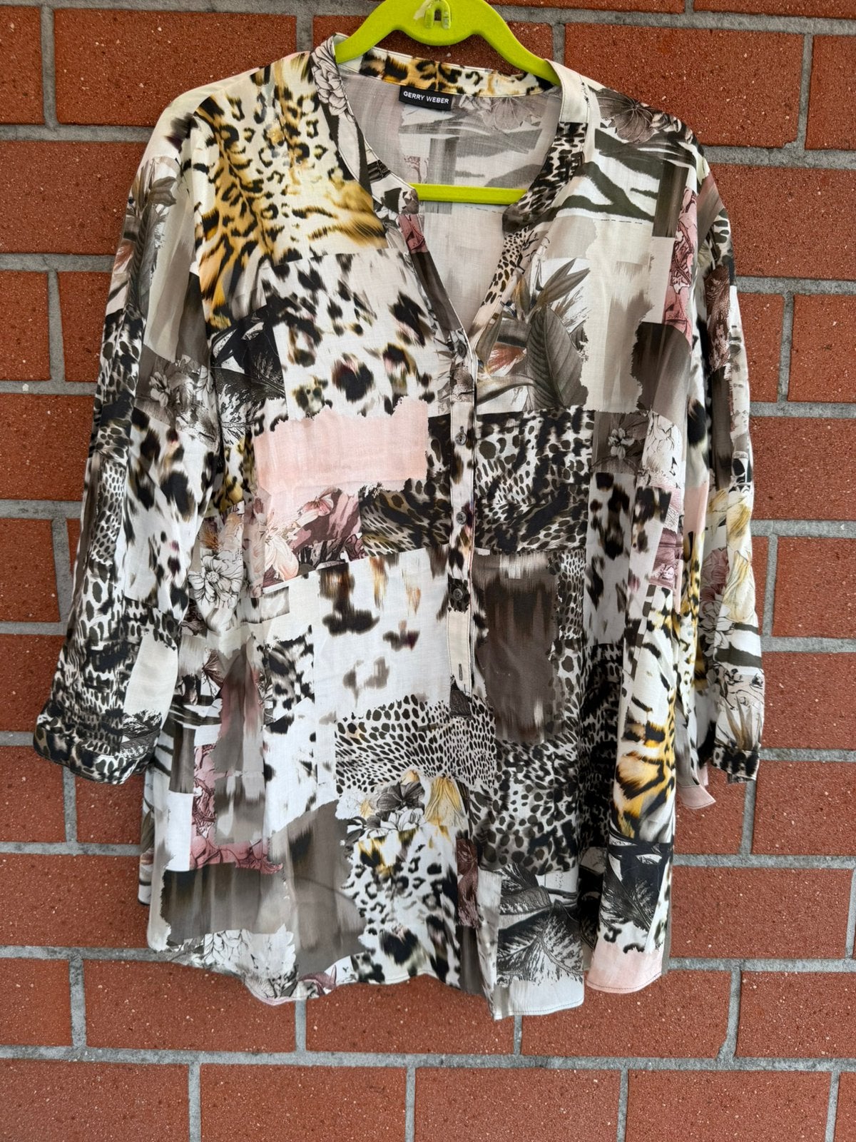 Blouse Gerry Weber, Enlèvement, Porté, Taille 46/48 (XL) ou plus grande, Multicolore