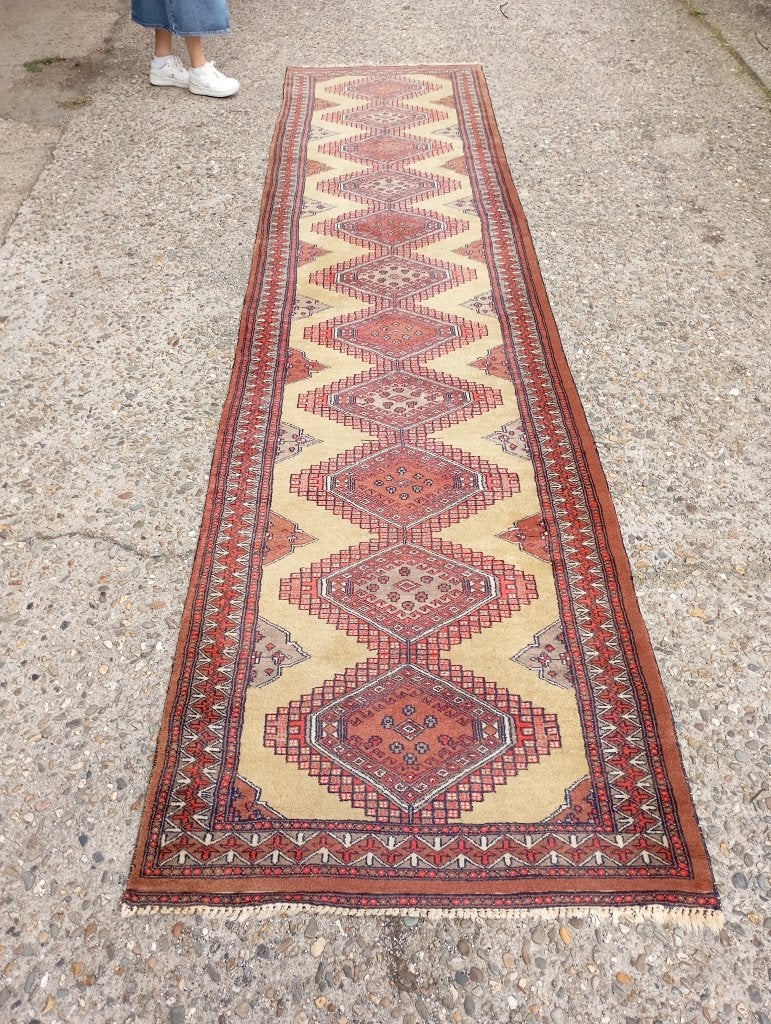 Oosterse loper, 200 cm ou plus, Comme neuf, Enlèvement, 50 à 100 cm