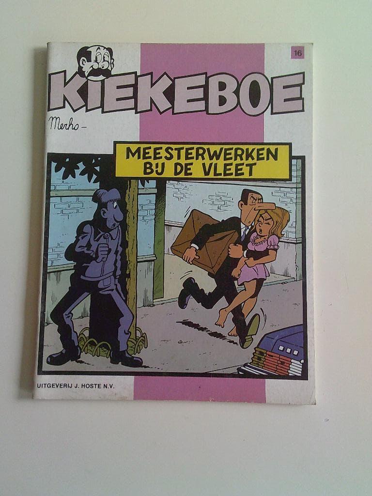 Kiekeboe 16. Meesterwerken bij de vleet. 1ste druk 1981, Boeken, Ophalen of Verzenden