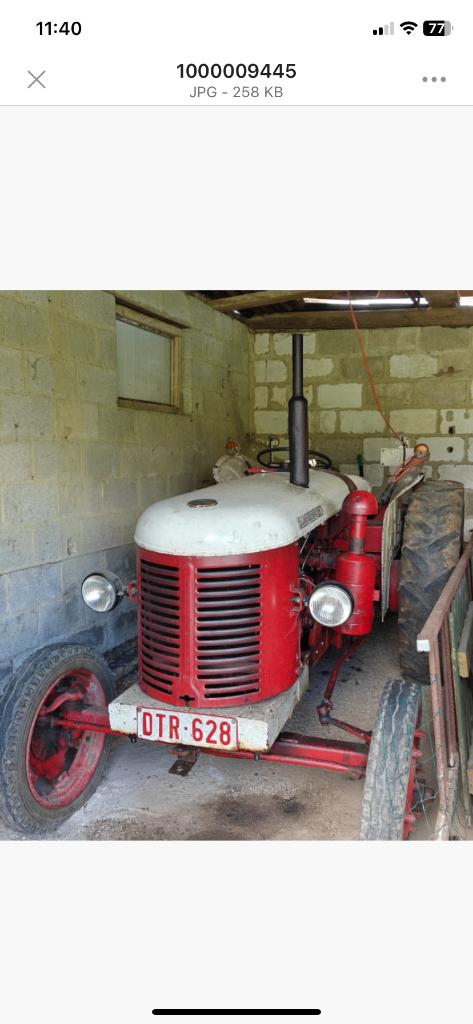 Traktor David Brown 25 D, Tot 2500, Oldtimer, Tot 80 Pk, Ophalen