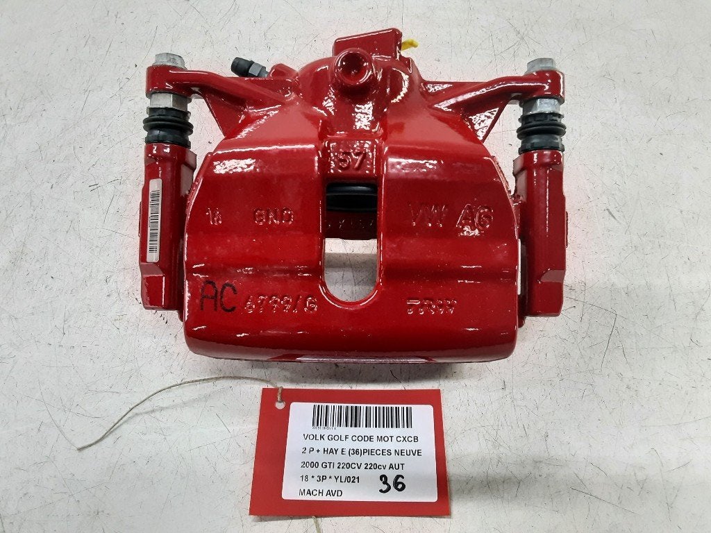 ETRIER DE FREIN AVANT DROIT Golf VII (AUA) (5Q0106DR), Autos : Pièces & Accessoires, Volkswagen, Volkswagen AG, Utilisé, Kundenbetreuung@volkswagen.de