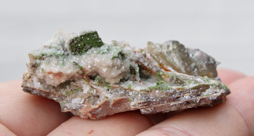 MOTTRAMITE de TSUMEB en NAMIBIE, Collections, Enlèvement ou Envoi, Minéral