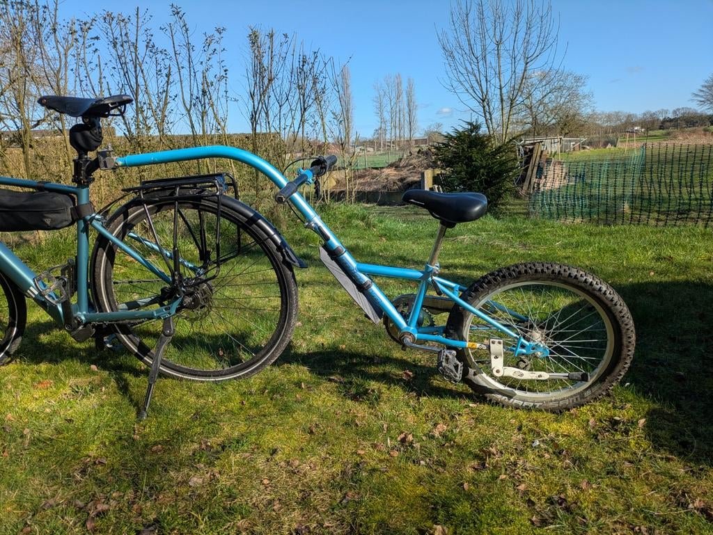 Aanhangfiets 20" Minerva versnellingen, Fietsen en Brommers, Ophalen, Aanhangfiets