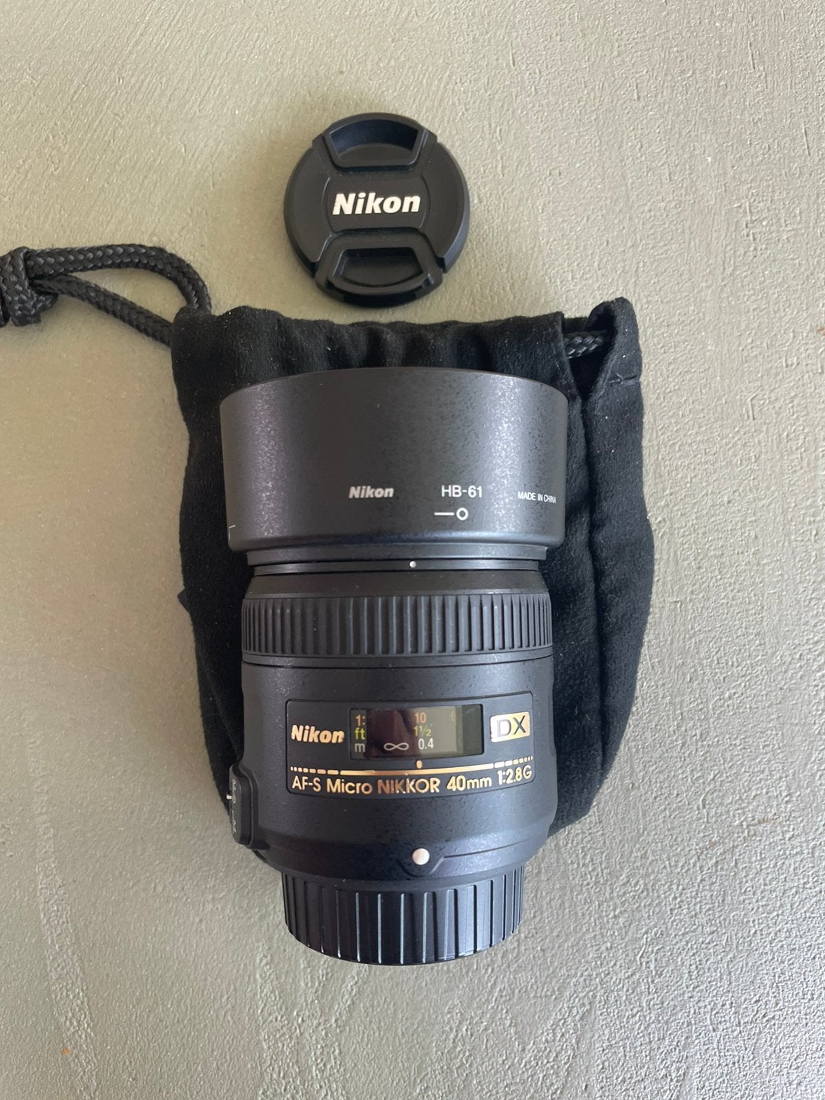 Nikon AF-S DX Micro NIKKOR 40mm f/2.8G – Zo goed als nieuw, Ophalen, Zo goed als nieuw