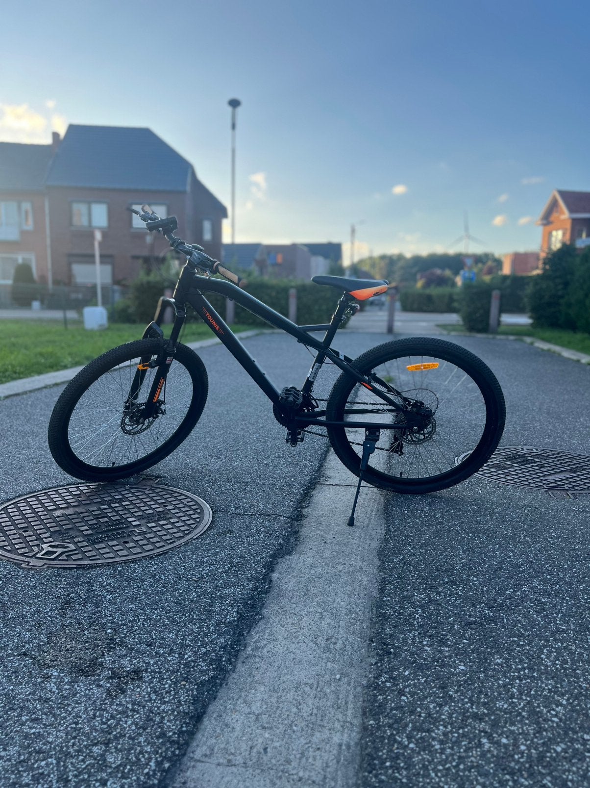 Mountainbike Tounis Light 27,5 Zwart/Rood, Vélos & Vélomoteurs, Enlèvement, Comme neuf