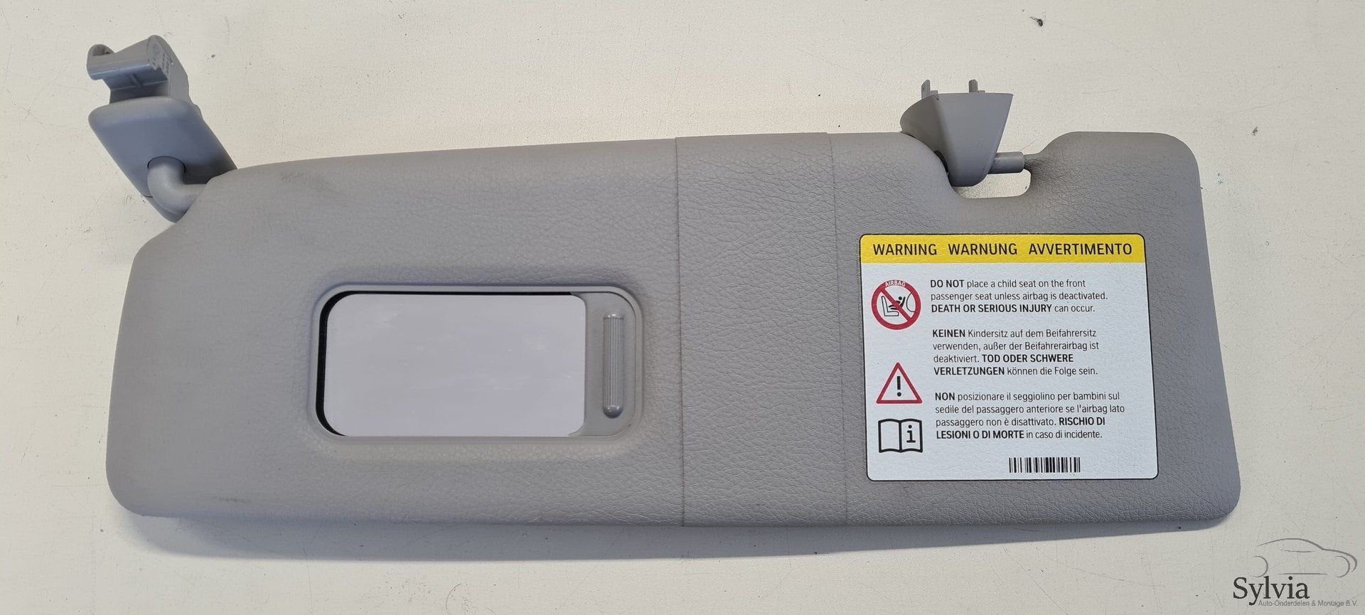 Zonneklep met sticker links BMW 1 serie F20 F21 7423309, Auto-onderdelen, Gebruikt, -, -, Ophalen of Verzenden