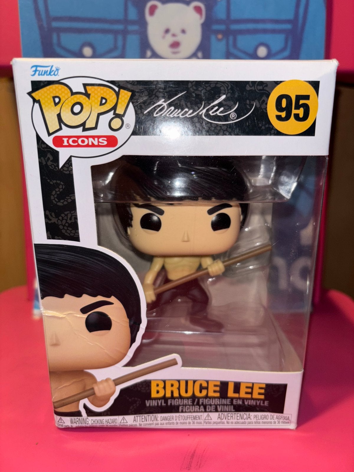 Funko Pop! Figuurpictogrammen Bruce Lee 95, Ophalen of Verzenden, Gebruikt