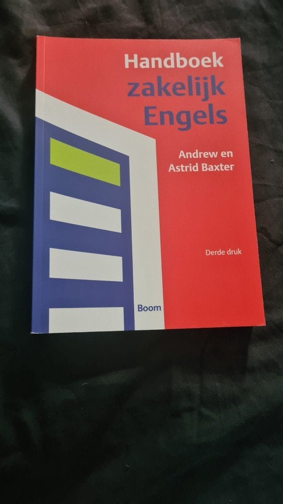 Manuel d'anglais des affaires 9789058754554, Livres, Livres scolaires, Enlèvement ou Envoi, Anglais, Comme neuf, Diverse auteurs